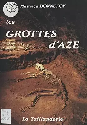 Couverture du produit · Les grottes d'Azé