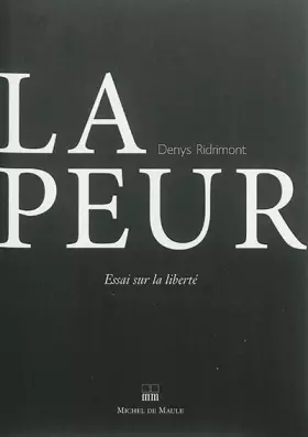 Couverture du produit · LA PEUR