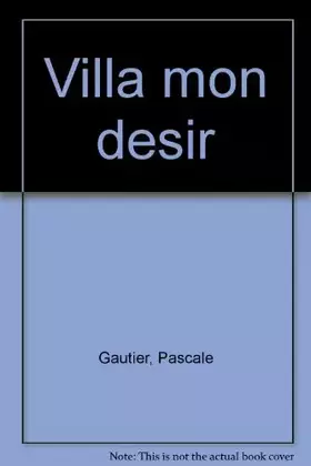 Couverture du produit · Villa mon desir