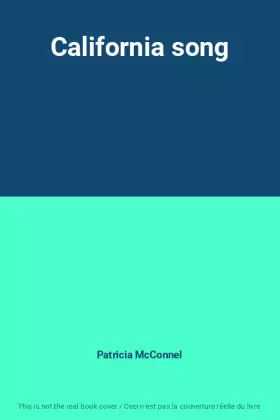 Couverture du produit · California song