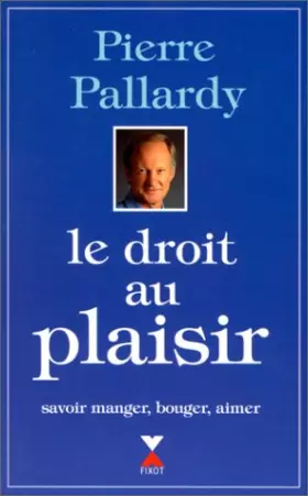 Couverture du produit · Le droit au plaisir