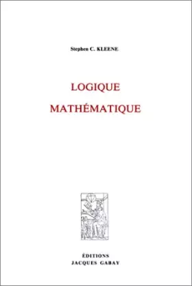 Couverture du produit · Logique mathématique