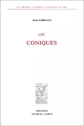 Couverture du produit · Les Coniques