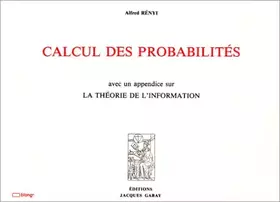 Couverture du produit · Calcul des probabilités
