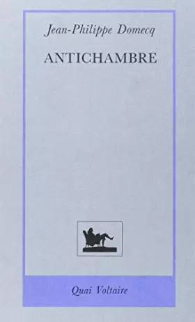 Couverture du produit · Antichambre