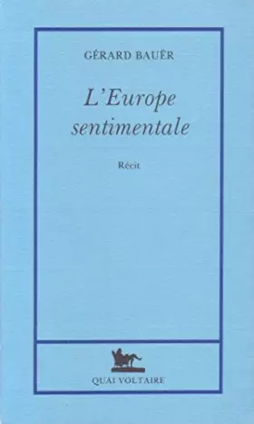 Couverture du produit · L'Europe sentimentale