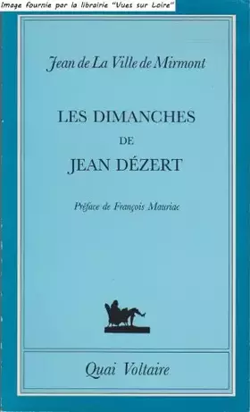 Couverture du produit · Les dimanches de Jean Dézert