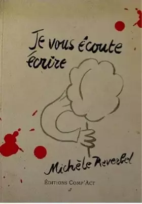 Couverture du produit · Je vous écoute écrire