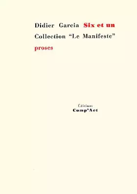 Couverture du produit · Six et un: Proses