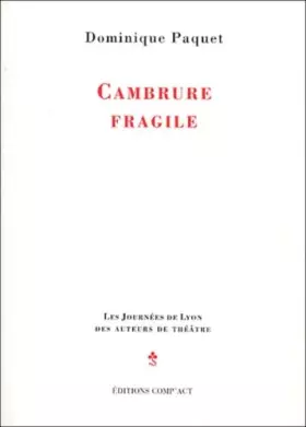 Couverture du produit · Cambrures fragile