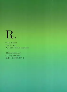 Couverture du produit · R.