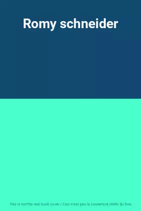Couverture du produit · Romy schneider