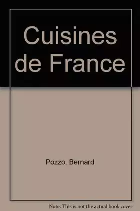 Couverture du produit · CUISINES DE FRANCE