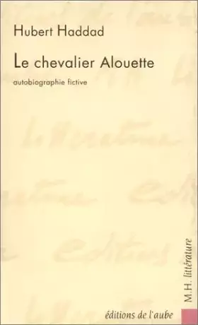Couverture du produit · Le Chevalier alouette