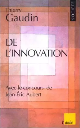 Couverture du produit · De l'innovation