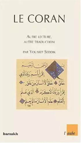 Couverture du produit · Le Coran : Autre lecture, autre traduction
