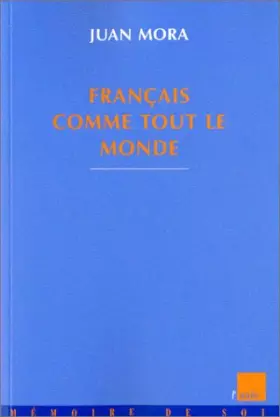 Couverture du produit · Français comme tout le monde