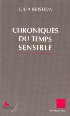 Couverture du produit · Chroniques du temps sensible
