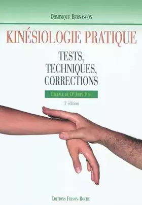 Couverture du produit · KINESIOLOGIE PRATIQUE, Tests, techniques, corrections