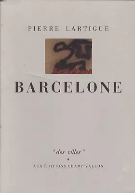 Couverture du produit · Barcelone