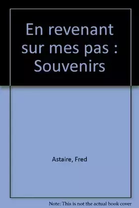 Couverture du produit · EN REVENANT SUR MES PAS