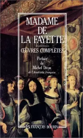Couverture du produit · OEUVRES COMPLETES LA FAYETTE