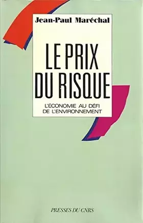 Couverture du produit · Le prix du risque