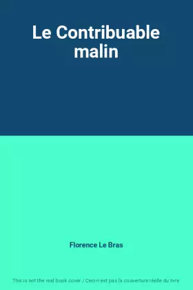 Couverture du produit · Le Contribuable malin