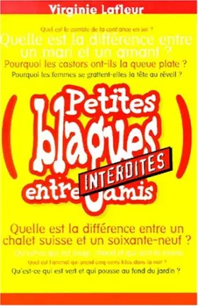 Couverture du produit · Petites blagues interdites entre amis