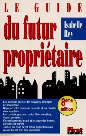 Couverture du produit · Le guide du futur propriétaire