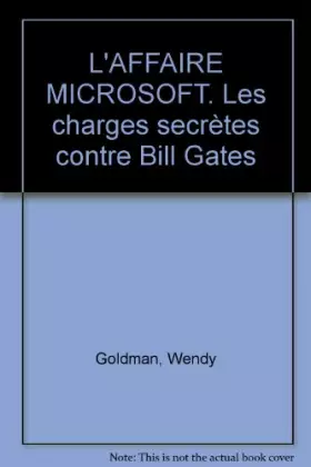 Couverture du produit · L'Affaire Microsoft