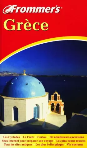 Couverture du produit · Guide Frommer's : Grèce