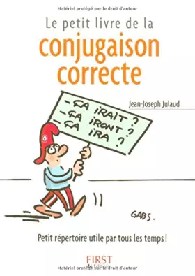 Couverture du produit · Le Petit Livre de la conjugaison correcte