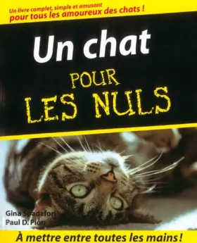 Couverture du produit · Un chat pour les nuls