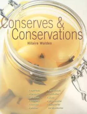 Couverture du produit · Conserves et conservations