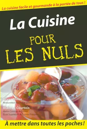 Couverture du produit · Cuisine facile, poche pour les nuls