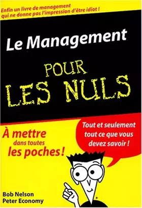 Couverture du produit · Le management pour les nuls