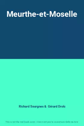 Couverture du produit · Meurthe-et-Moselle