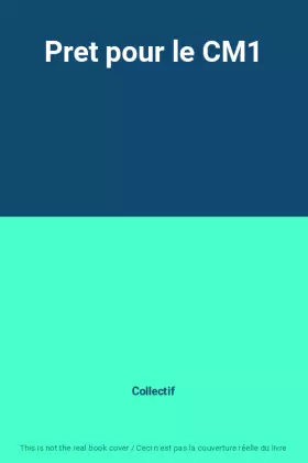 Couverture du produit · Pret pour le CM1