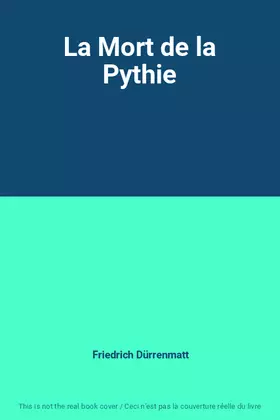 Couverture du produit · La Mort de la Pythie