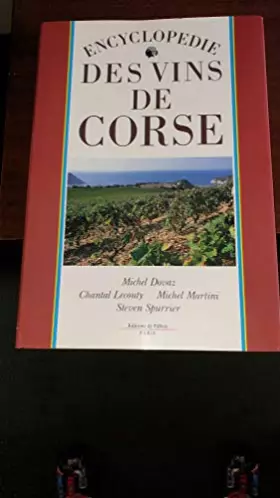 Couverture du produit · Encyclopédie des vins de Corse