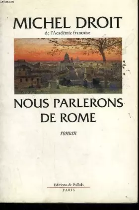 Couverture du produit · Nous parlerons de Rome