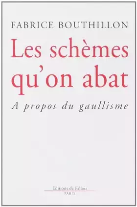 Couverture du produit · Le schemes qu'on abat