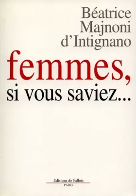 Couverture du produit · Femmes, si vous saviez