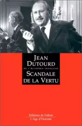 Couverture du produit · Scandale de la vertu