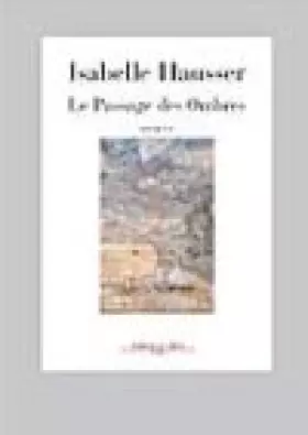 Couverture du produit · Le passage des ombres