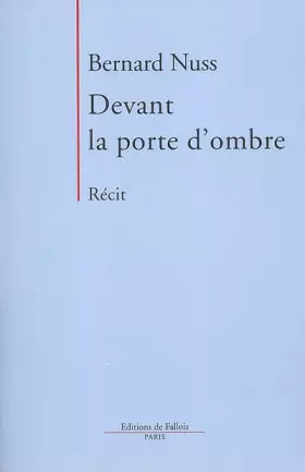 Couverture du produit · Devant la porte d'ombre