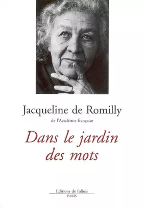 Couverture du produit · Dans le jardin des mots
