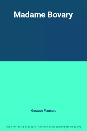 Couverture du produit · Madame Bovary
