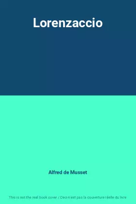 Couverture du produit · Lorenzaccio